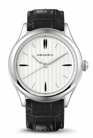 Gedenkhorloge met asruimte Memoria Lux | mw-lux snow