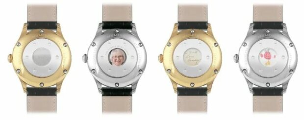 Gedenkhorloge met asruimte Memoria Lux  | mw-lux sky