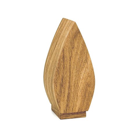 Houten mini urn Tulp Eikenhout | hu-DHU A 111