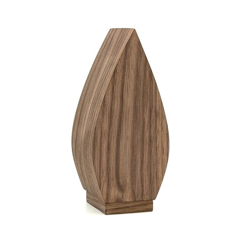 Houten mini urn Tulp Notenhout | hu-DHU A 112