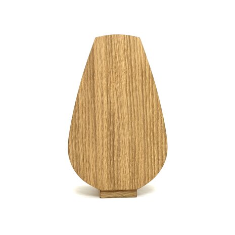 Houten kleine urn anjer Eikenhout | hu-DHU A 231