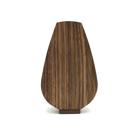 Houten kleine urn anjer notenhout | hu-DHU A 232