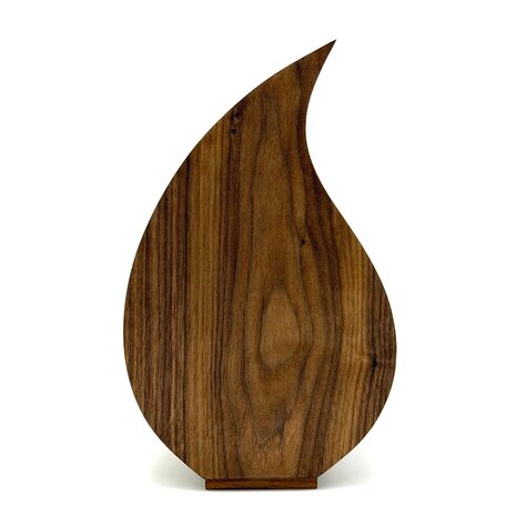 Houten grote urn Magnolia notenhout | hu-DHU A 312