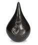 Handgemaakte bronzen druppel met liefdevolle hartjes| ds-B-01L