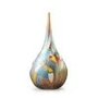Glazen urn small drop flower field | er-E02DF