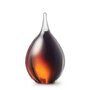 Glazen Memory-line Asdruppel klein cognac | er-U01C