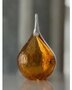 Glazen Memory-line Asdruppel klein goud krakele | er-U01KG
