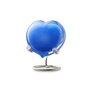 Glazen knuffelsteen hartvormig Memory-line baby blauw| er-U36PHBB