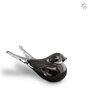 Glazen keepsake vogel donkerbruin | fp-GU 302 K