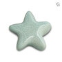 Keramische kunst urn keepsake Asteri ster in turquoise | fp-FPU 068