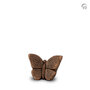 Keramische kunst urn Mariposa bronskleur keepsake  | fp-FPU 057 K