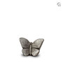 Keramische kunst urn Mariposa zilverkleur keepsake | fp-FPU 058 K