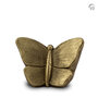 Keramische kunst urn Mariposa  goudkleur Small| fp-FPU 059 S