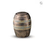 Keramische urn Pottery Bonny metallic en jade groen medium | fp-KU 306 M