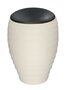 Urn van keramiek model Memoto wit en zwart | ds-CUDB-04