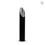 Stijlvolle aluminium design urn voor tuin of terras zwart medium  | fp-CGS 001 M