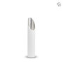 Stijlvolle aluminium design urn voor tuin of terras wit klein  | fp-CGS 002 S