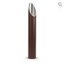 Stijlvolle aluminium design urn voor tuin of terras bronskleur groot  | fp-CGS 003 L