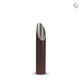 Stijlvolle aluminium design urn voor tuin of terras bronskleur klein  | fp-CGS 003 S