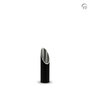 Stijlvolle aluminium design urn met waxinehouder zwart medium | fp-CGS 001 M