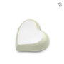 Metalen urn exclusieve FP-Originals collectie Odyssee hart ivoor keepsake | fp-FPU 135