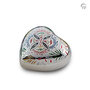 Metalen urn exclusieve FP-Originals collectie Terrybear hart meerdere kleuren keepsake | fp-HUH 001