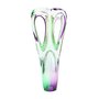 Glazen ornament Memory-line Heartbeat paars groen | er-U17