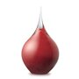 Glazen Memory-line Asdruppel medium opaak red | er-U01MO-R