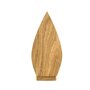 Houten mini urn Tulp Eikenhout | hu-DHU A 111