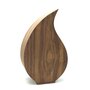 Houten grote urn Magnolia notenhout | hu-DHU A 312