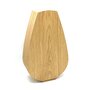 Houten grote urn Anjer eikenhout | hu-DHU A 331