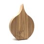 Houten grote urn Dahlia notenhout | hu-DHU A 352