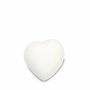 Keramische premium urn model hart wit | wd-UCUSHA02