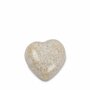 Keramische premium urn model hart bruin beige | wd-UCUSHA05